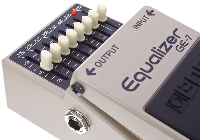BOSS GE-7 7-BAND EQ Grafik Equalizer Efekt Pedalı