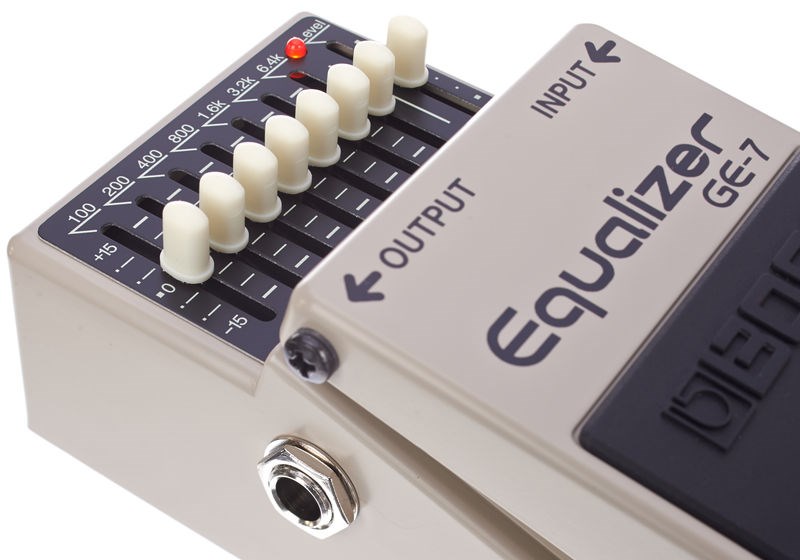 BOSS GE-7 7-BAND EQ Grafik Equalizer Efekt Pedalı