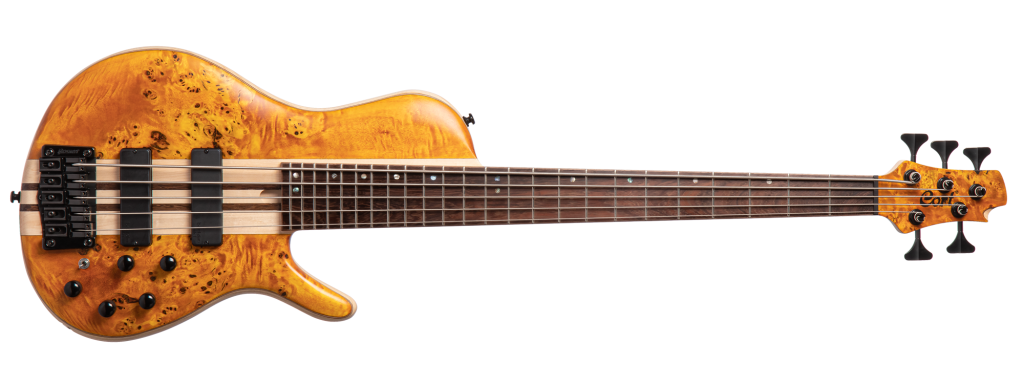 CORT A5 PLUS SC Amber Çantalı Bas Gitar