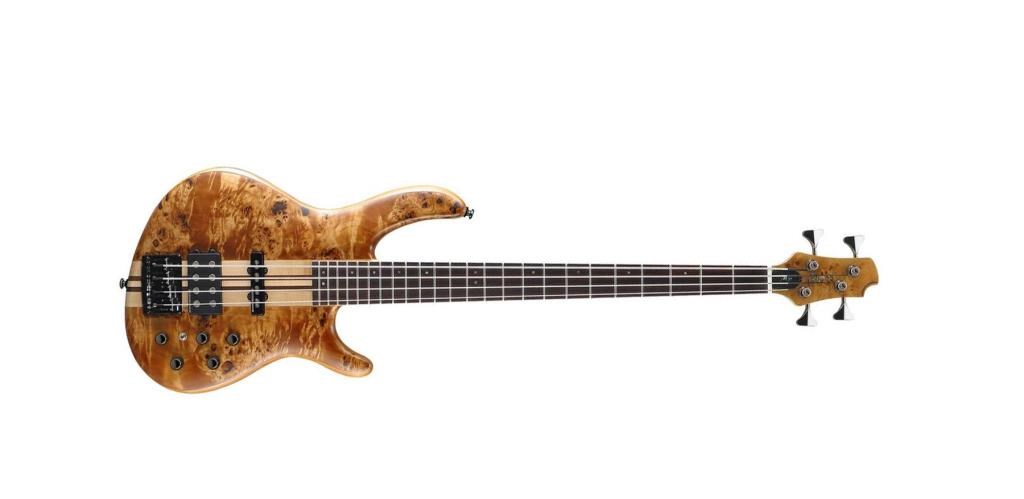 CORT ABMP1OPBB BAS GİTAR, KILIFLI, OPEN PORE CEVİZ, SEYMOUR DUNCAN