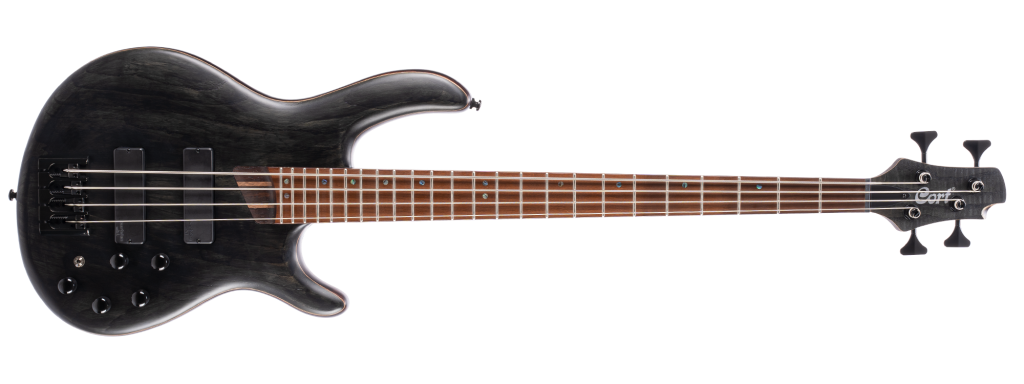 CORT B4 ELEMENT TRANS BLACK BAS GİTAR