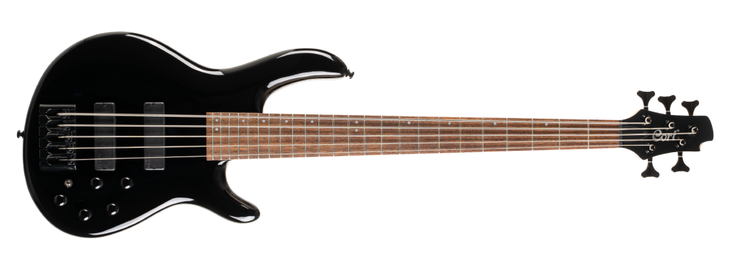 Cort C5 DELUXE BK 5 Telli Bas Gitar (Siyah)