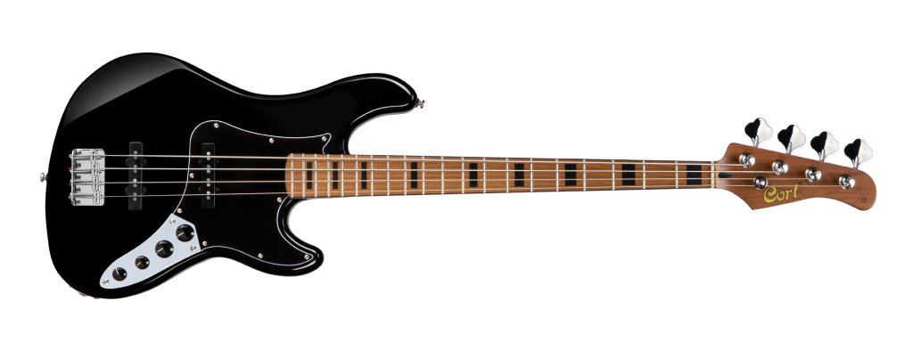 Cort GB64JJBK 4 Telli Bas Gitar (Siyah)