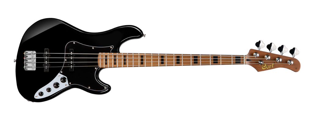 Cort GB64JJBK 4 Telli Bas Gitar (Siyah)