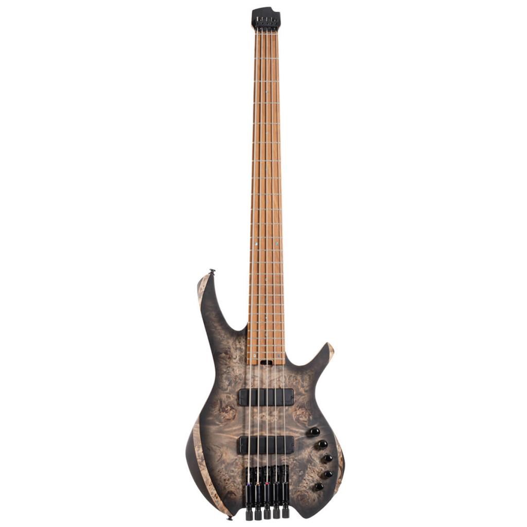 Cort Space5sdb Bas Gitar, Headless, 5 Telli, Star Dust Black