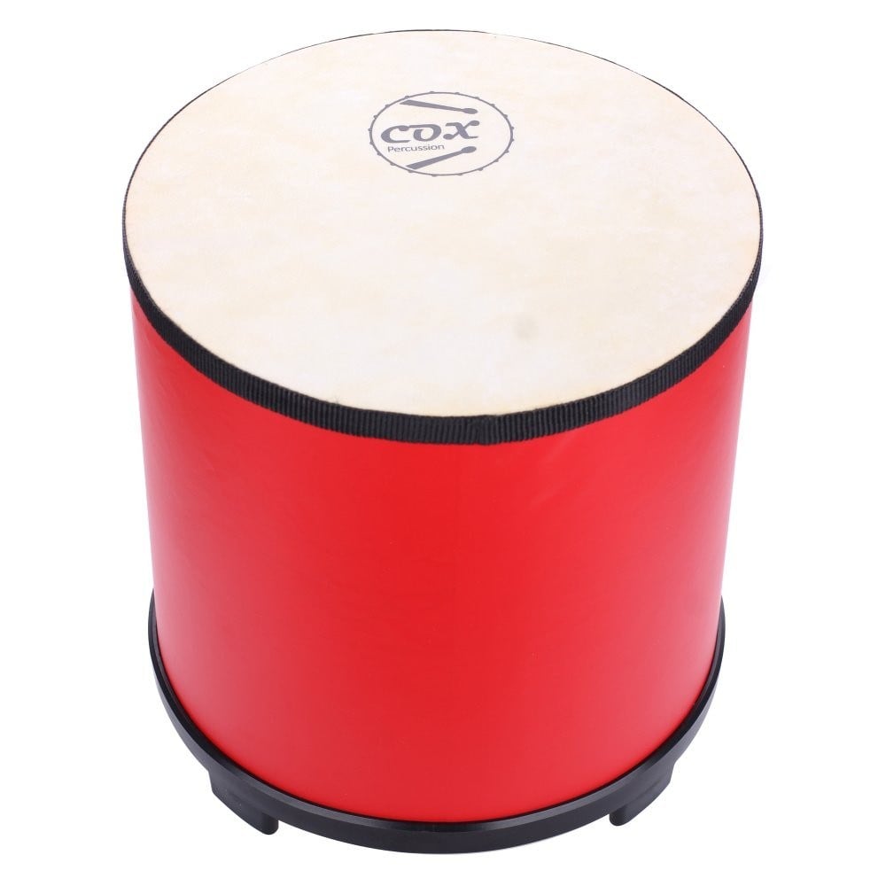 COX HD10 Çocuklar İçin Kırmızı Renkli Yer Davulu (Floor Drum)