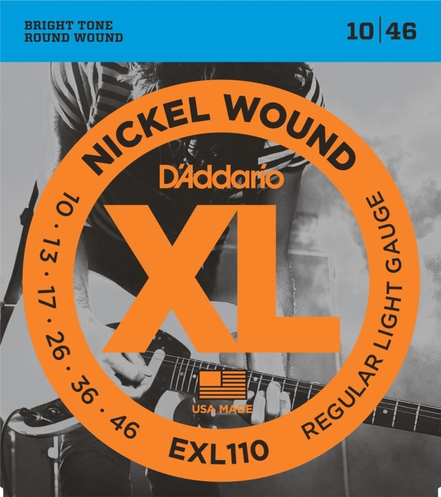 Daddario EXL110 XL Regular Light 10-46 Elektro Gitar Teli