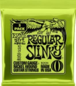 Ernieball P03221 REGULAR SLINKY 3 PACK Elektro Tel (3lü Paket)