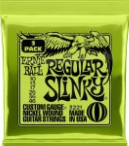 Ernieball P03221 REGULAR SLINKY 3 PACK Elektro Tel (3lü Paket)