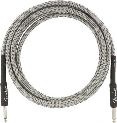 FENDER Professional White Tweed 3 Metre Enstrüman Kablosu