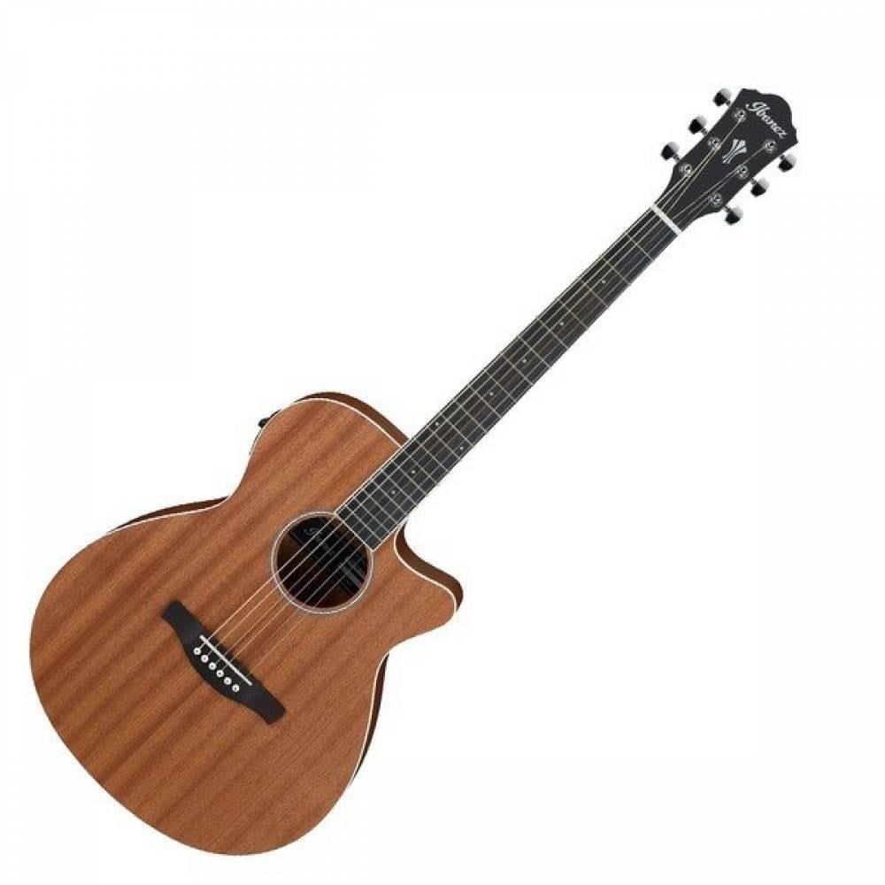 IBANEZ AEG7MH-OPN Open Pore Natural Elektro Akustik Gitar
