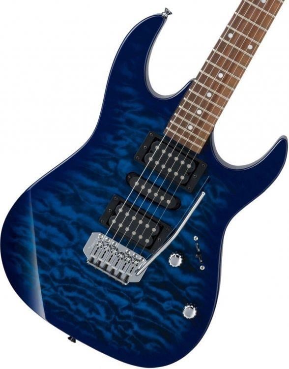 IBANEZ GRX70QA-TBB Elektro Gitar (KILIF+ASKI+PENA+JAK KABLO)