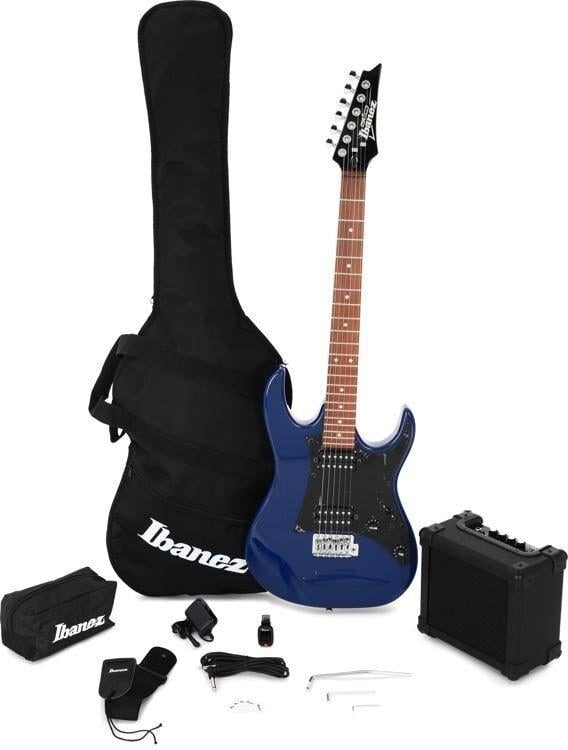 IBANEZ IJRX20U-BL Elektro Gitar Paketi Gigbag & Aksesuar Seti Dahil