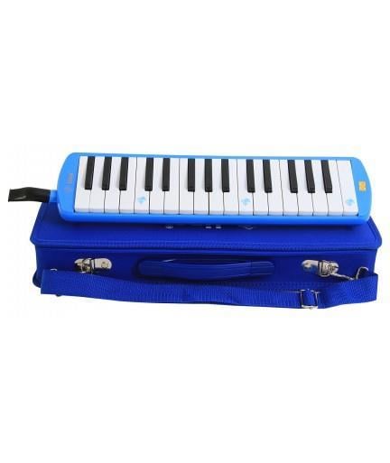Lino 32 Tuşlu Melodika Özel Çantalı (Mavi)
