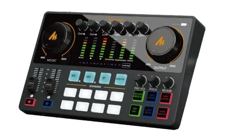 Maono E2 Gen2 Çift Ses Podcast Mikseri