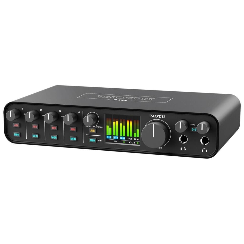 Motu M6 (Yüksek Kalite 6x4 USB-C Ses Kartı)