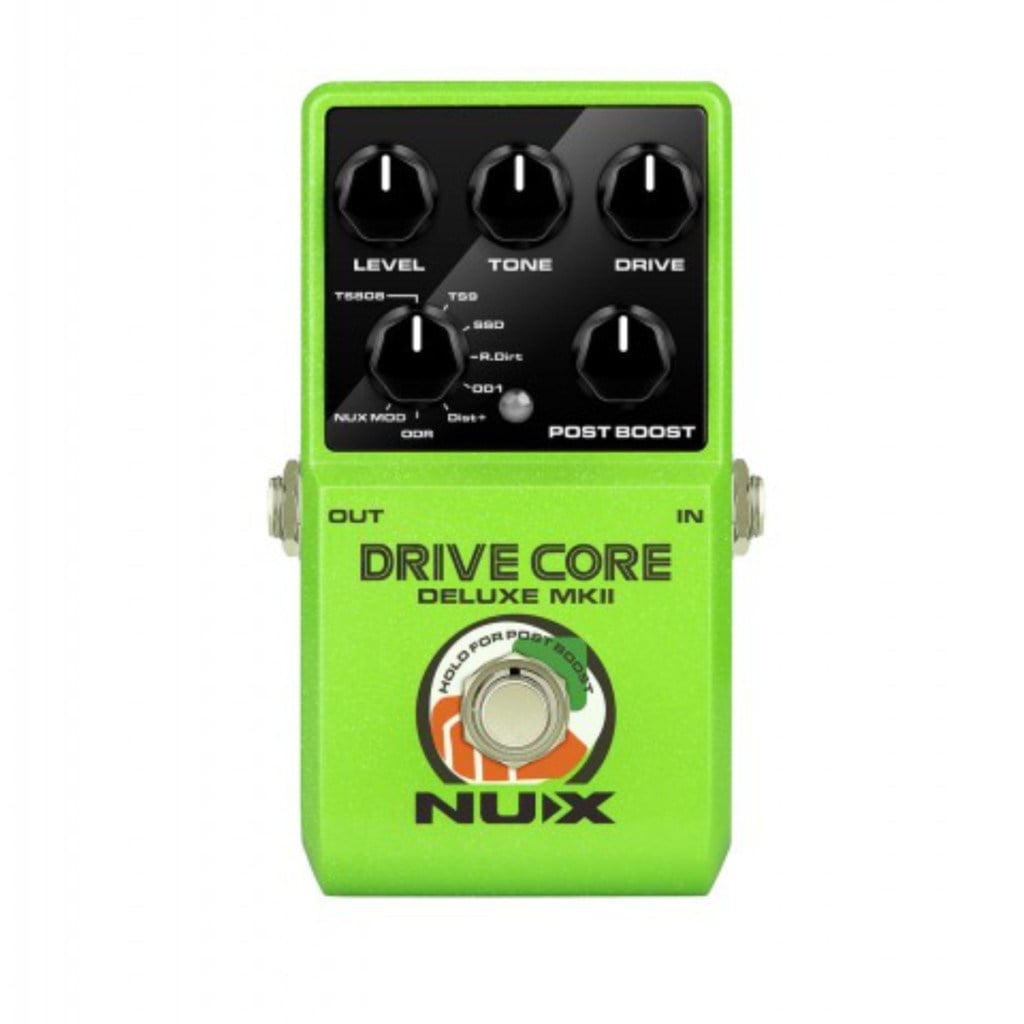 NUX Drive Core Deluxe MKII Overdrive ve Distortion Pedalı