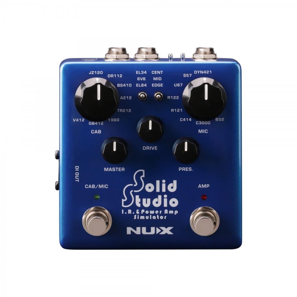 Nux Solid Studio IR ve Power Amfi Simulatorü