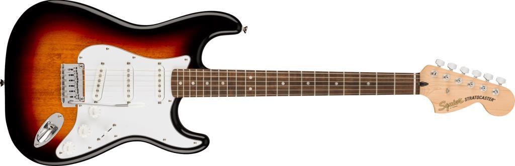 Squier Affinity Strat LRL WPG 3TS Elektro Gitar (KILIF+PENA)