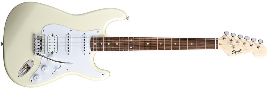 Squier Bullet Strat HSS LRL AWT Elektro Gitar (KILIF+ASKI+JAK+PENA)