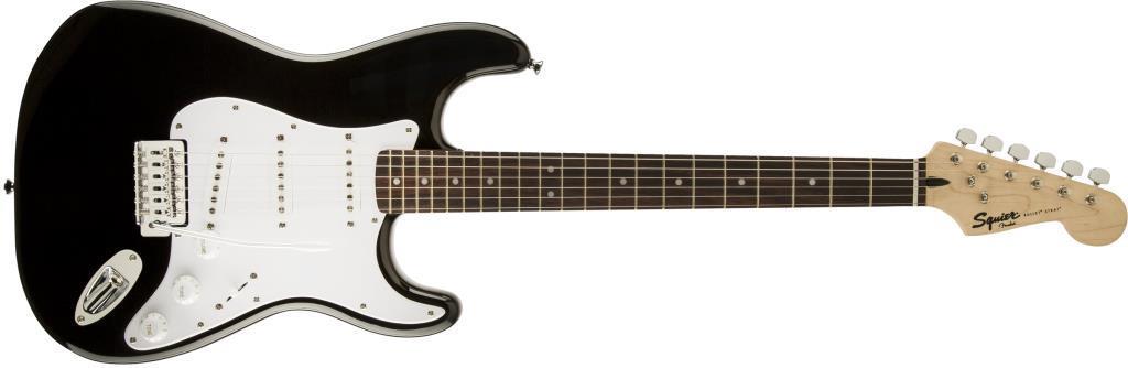 Squier Bullet Strat LRL BLK Elektro Gitar (KILIF+ASKI+JAK+PENA)