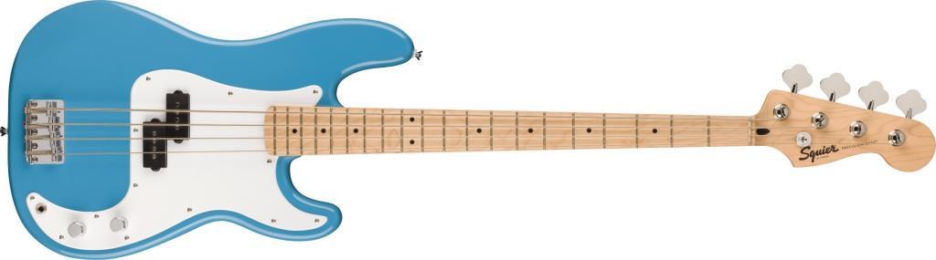 Squier Sonic Precision Bass Akçaağaç Klavye WPG California Blue Bas Gitar
