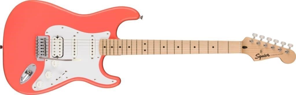 Squier Sonic Stratocaster HSS TCO Akçaağaç Klavye Elektro Gitar