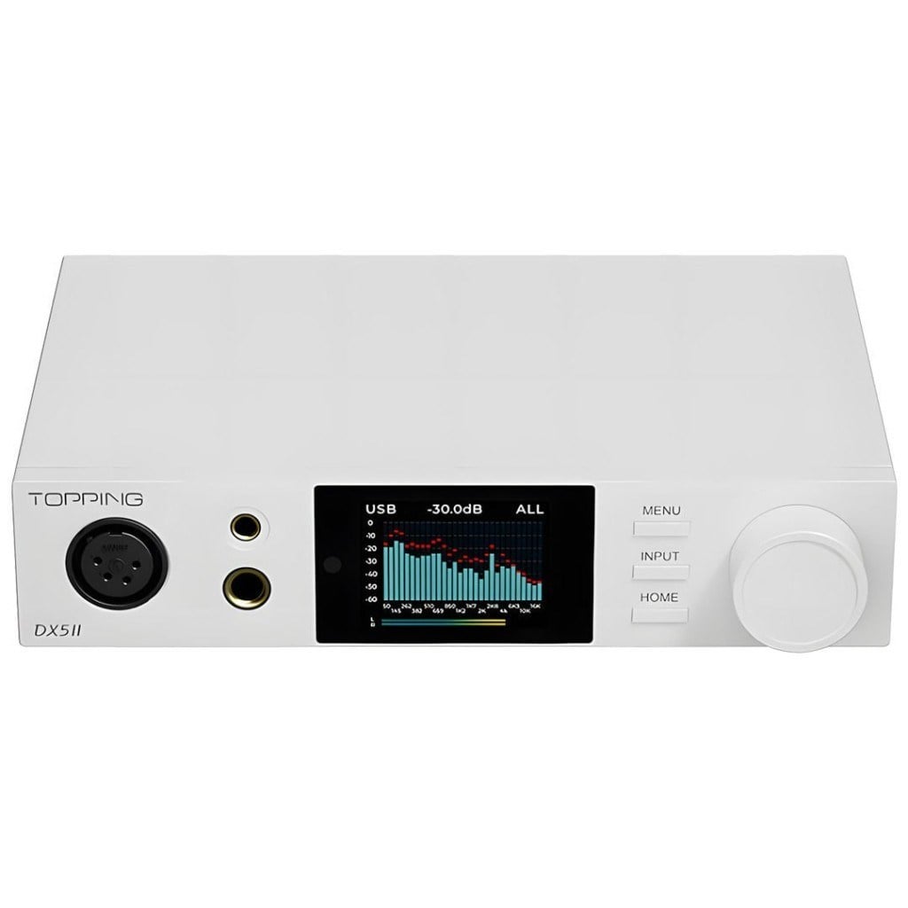 Topping Audio DX5 II DAC & Kulaklık Amplifikatörü (Beyaz)