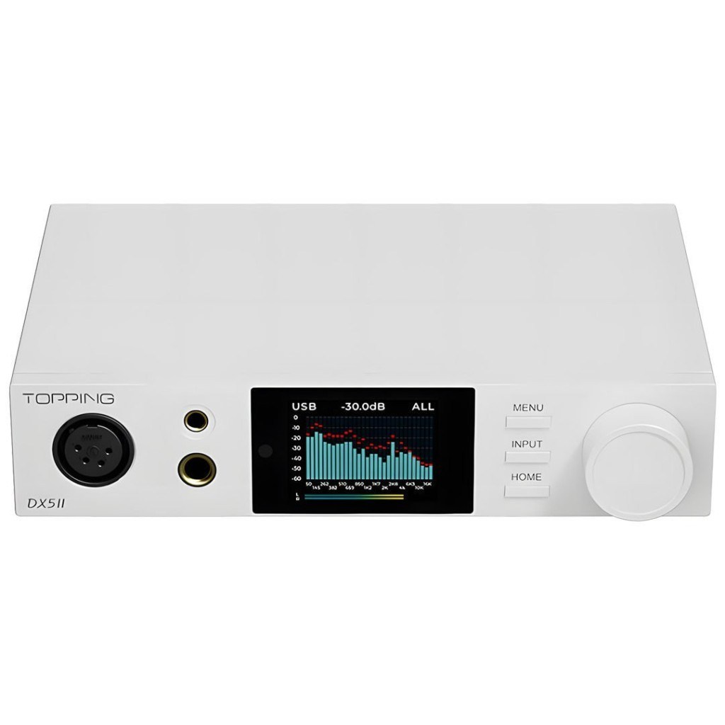 Topping Audio DX5 II DAC & Kulaklık Amplifikatörü (Beyaz)