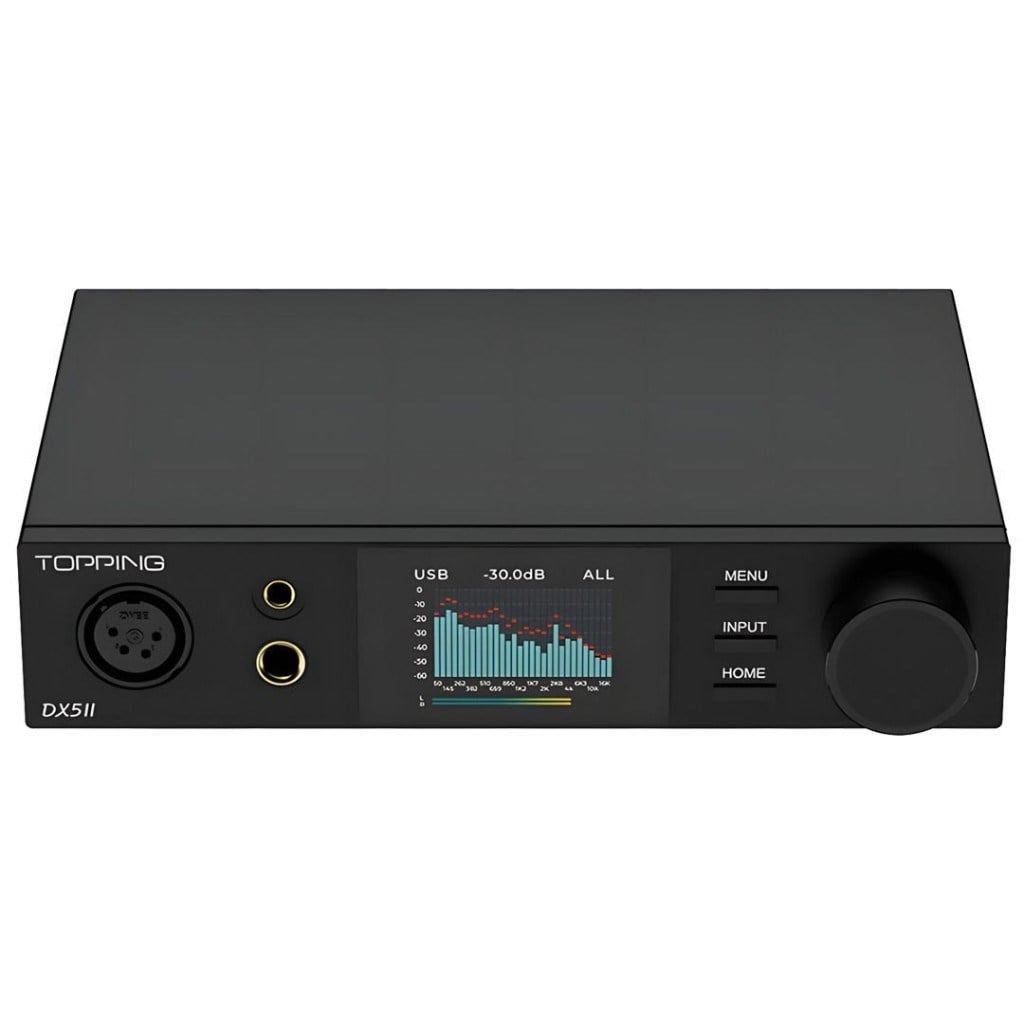 Topping Audio DX5 II DAC & Kulaklık Amplifikatörü (Siyah)