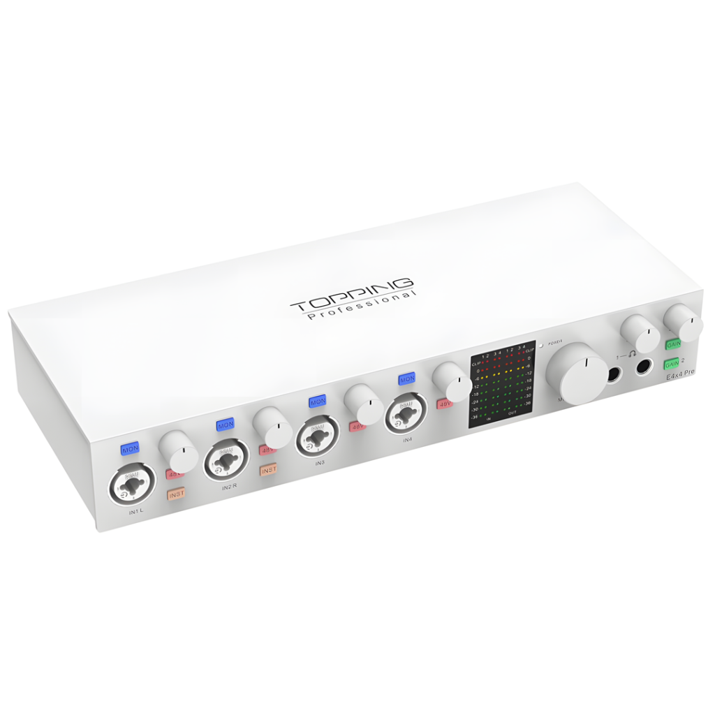 Topping Professional E4X4 Pre Ses Kartı (Beyaz)