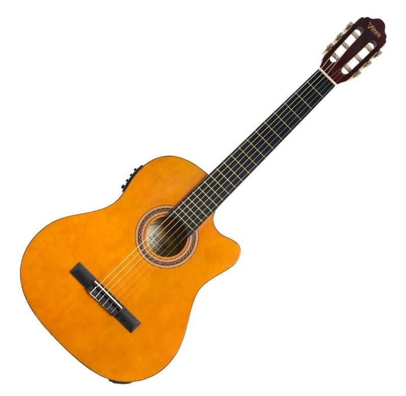 Valencia VC104TCE Elektro Klasik Gitar (KILIF+PENA)