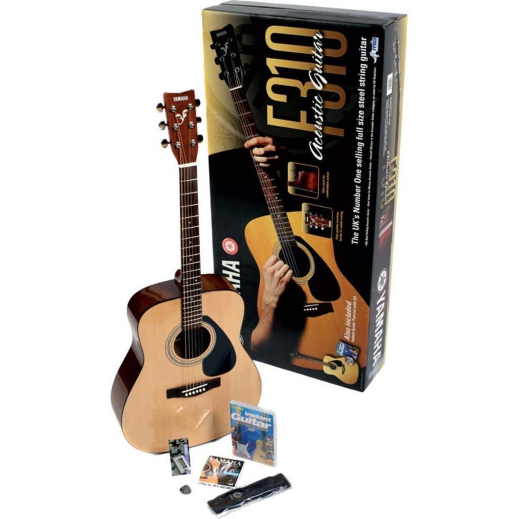 Yamaha F310P Akustik Gitar Seti (Natural)