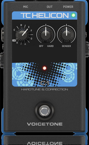 Tc Helıcon Voicetone Single C1 Hardtune & Pitch Correction Vokal