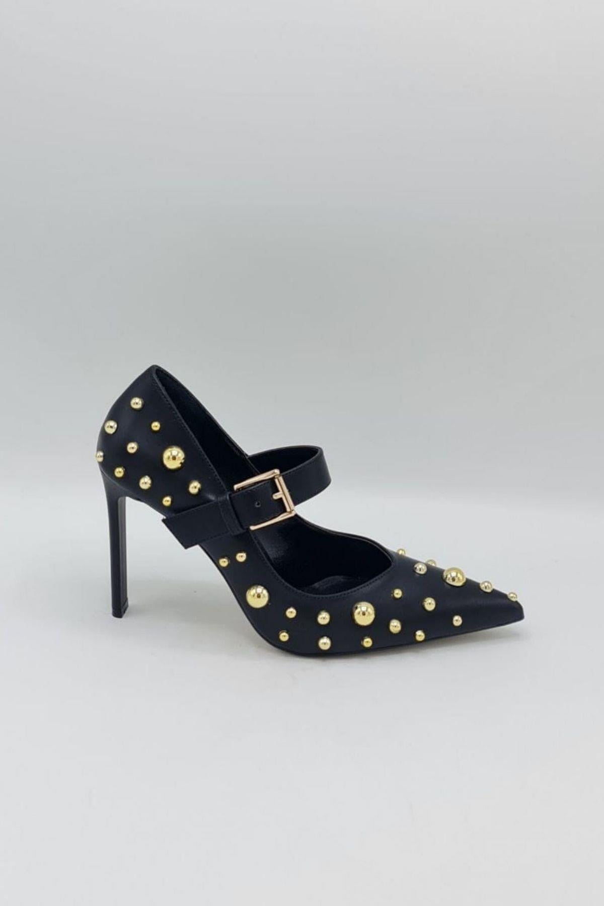 Mercy Gold Detayli Stiletto