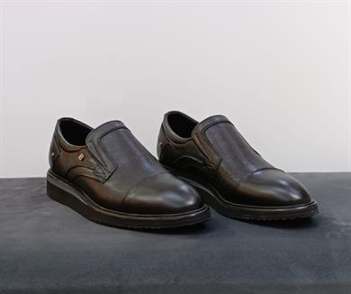 Classwood Eva Erkek Klasik Bağsız Ayakkabı Siyah 5850 Siyah