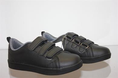Cool Kids S30 Patik Çocuk Unisex Cıtlı Spor Ayakkabı Siyah