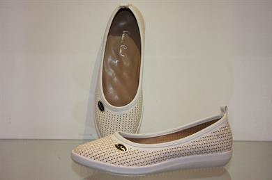 Pierre Cardin Terda Zenne 50094 Bayan Günlük Rahat  Babet Ayakkabı Beyaz