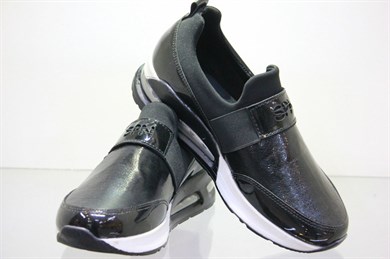 Spenco-Derinet 134 Bayan Günlük Rahat Yürüyüş Ayakkabısı Siyah
