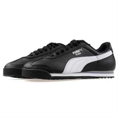 Puma Roma Basic Erkek  Günlük Stil Ayakkabı 353572 Siyah Beyaz
