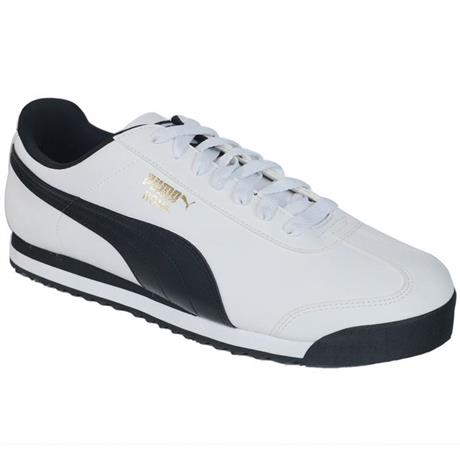 Puma Roma Basic Erkek  Günlük Stil Ayakkabı 353572 Beyaz Siyah