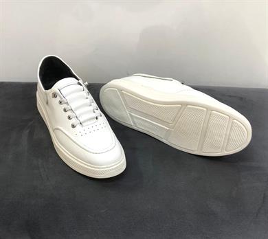 ClassWood 1071-23 Erkek Günlük Poli Taban Comfort Deri Ayakkabı Beyaz