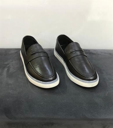 ClassWood 1077-23 Erkek Günlük Termo Taban Comfort Deri Ayakkabı Siyah