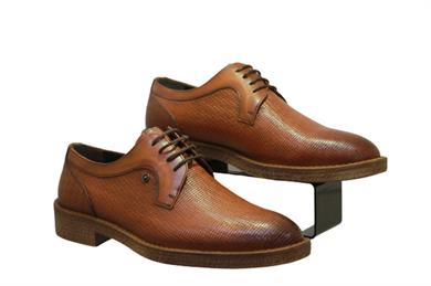 Talo 295-1 Erkek Tarz  Kauçuk Taban Klasik Ayakkabı Taba