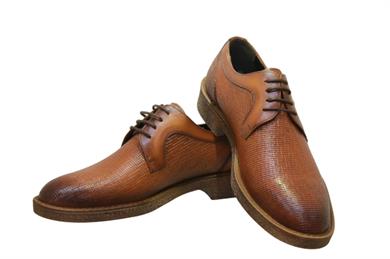 Talo 295-1 Erkek Tarz  Kauçuk Taban Klasik Ayakkabı Taba