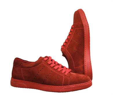 Togga 1885 F03 Spor Trend Saf Deri Ayakkabı Kırmızı