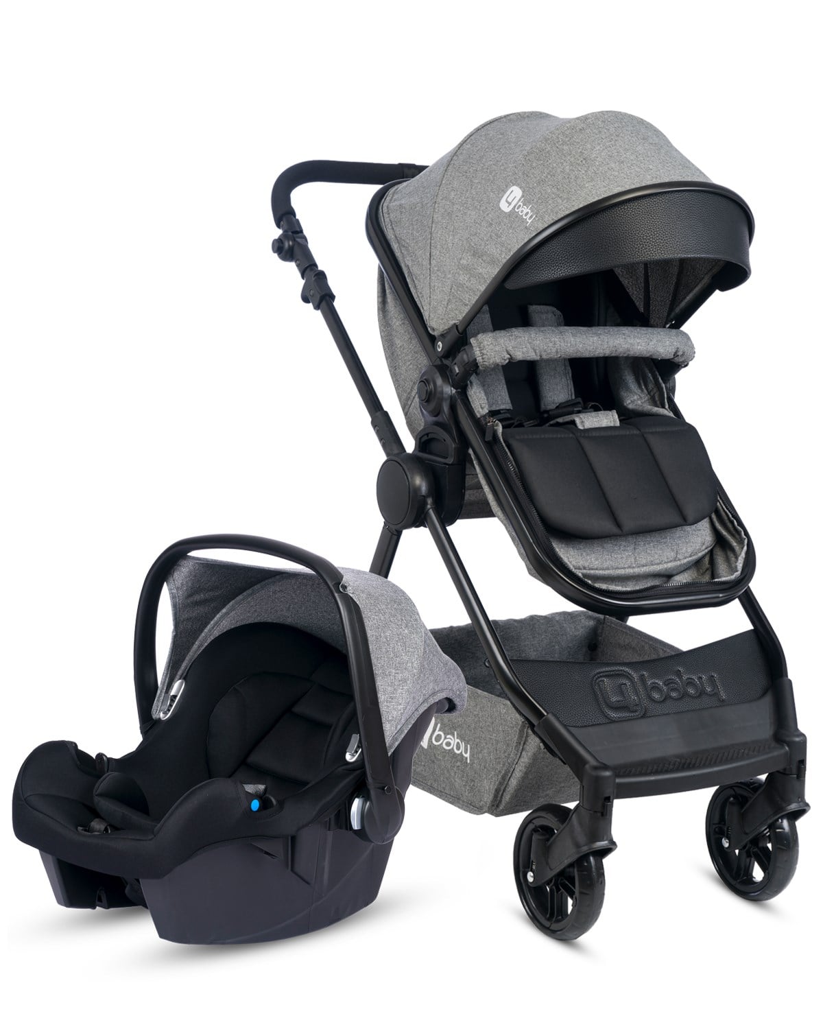 Comfort Plus Siyah Travel Sistem-Gri