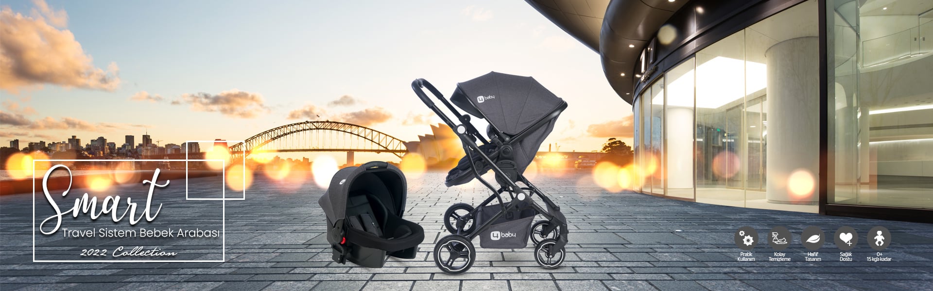 Smart Travel Sistem Bebek Arabası