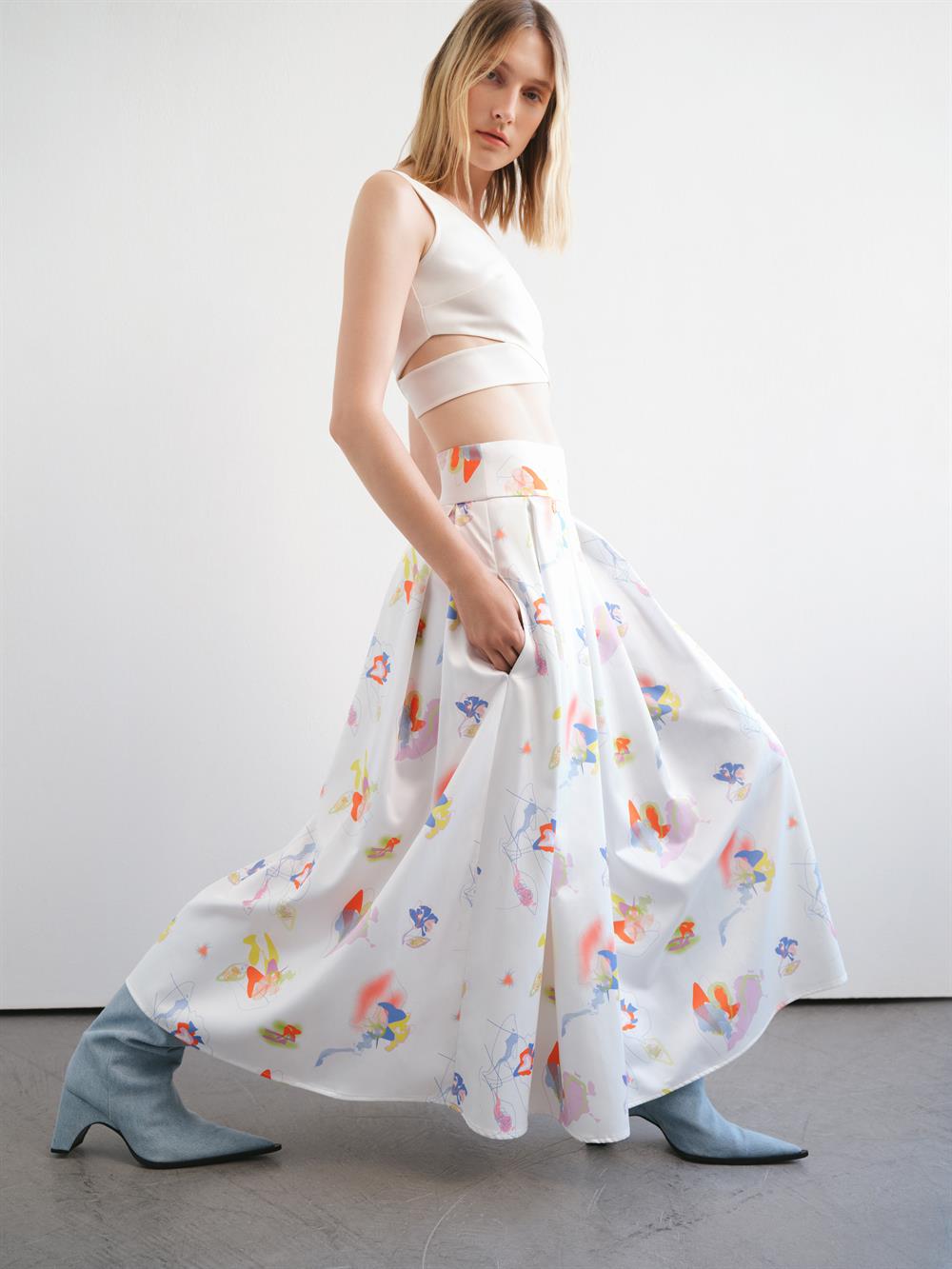 BLOSSOM BREEZE SKIRT
