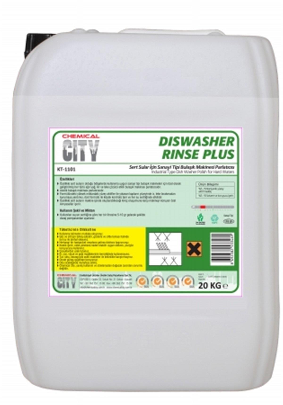 Bulaşık Makinesi ParlatıcısıChemical City K-111 End. Bulaşık Makina Parlatıcısı Sert Sular İçin 20 Kg